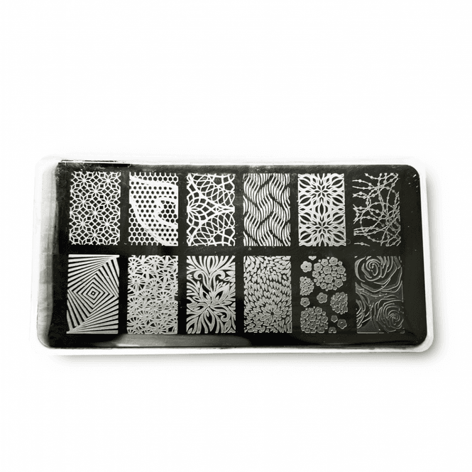 Hovedbilde Stamping Plate - Flower ...