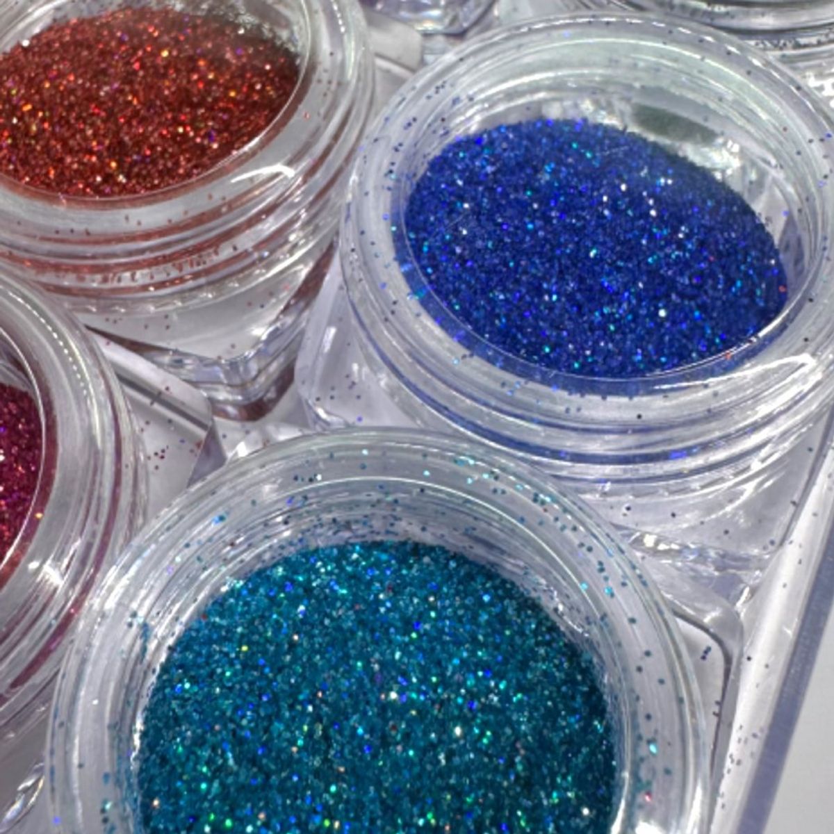 Holographic Dark Sparkle set 0,2 mm. 